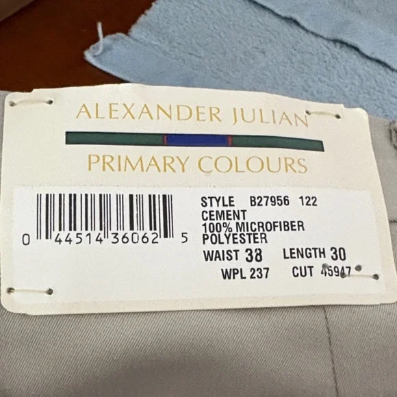 Alexander Julian men’s classic pants 38-30 - Picture 7 of 7